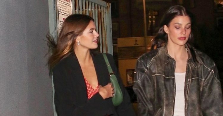 Kaia Gerber Wore a Very Relatable Flat-Shoe Outfit For a Night Out in Hollywood